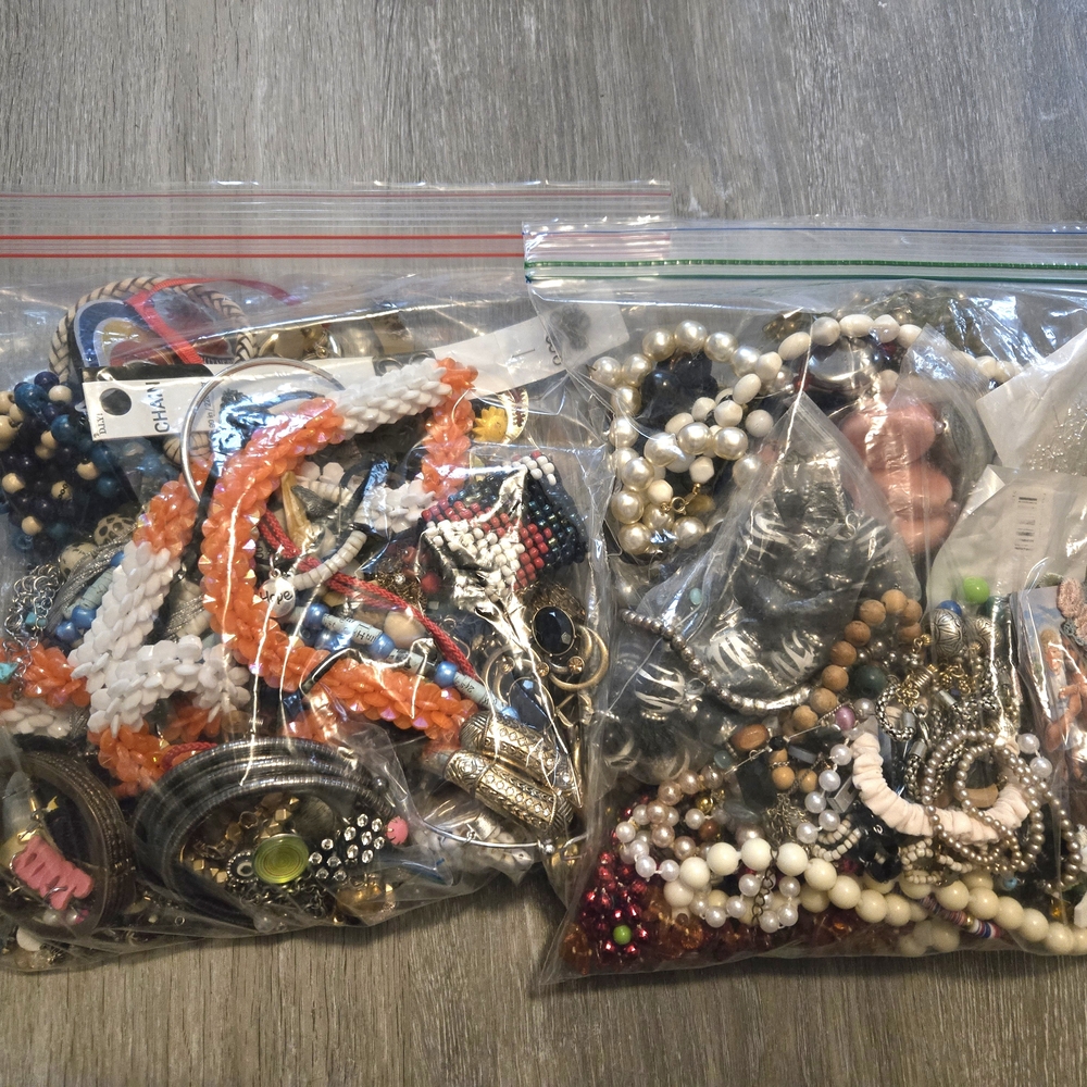 6lb Scrap Jewelry For Crafting Lot #2